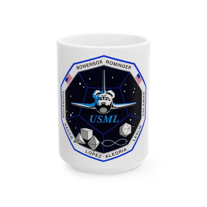 STS 73 (NASA) White Coffee Mug 15oz - Go Mug Yourself
