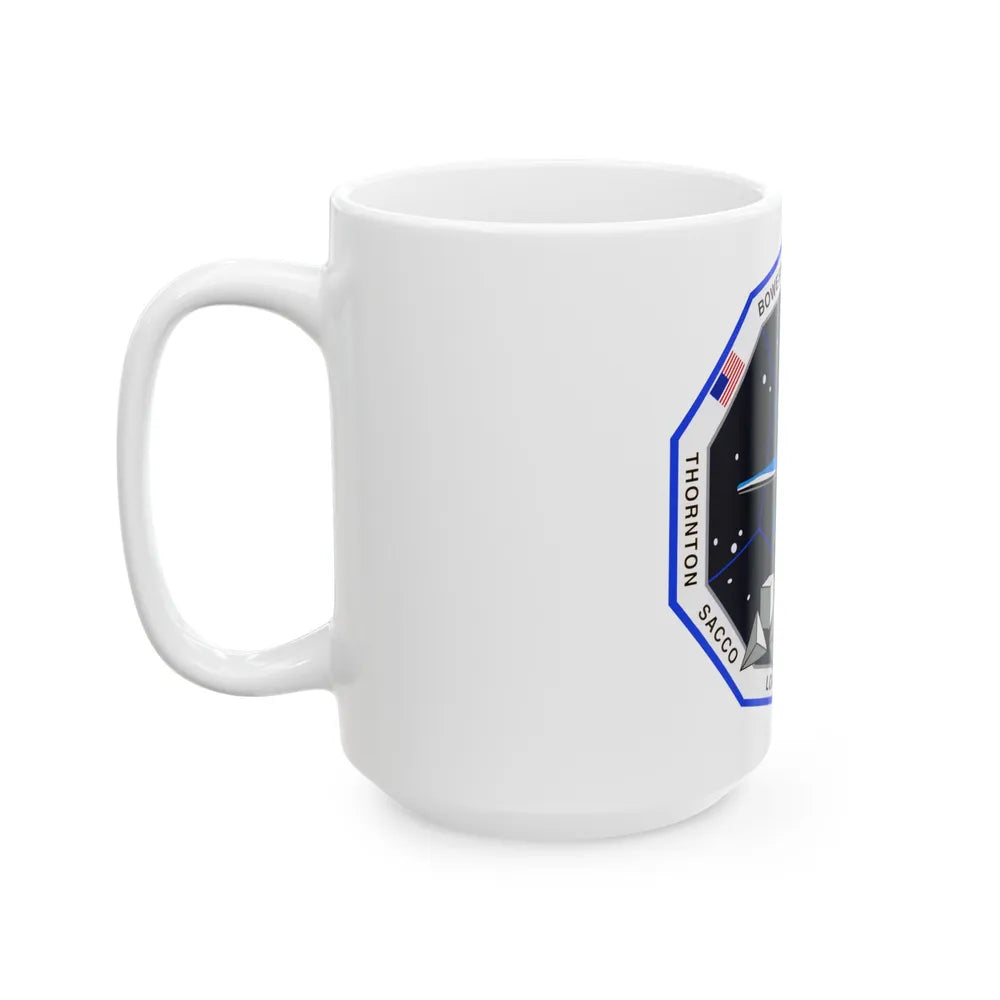 STS 73 (NASA) White Coffee Mug-Go Mug Yourself