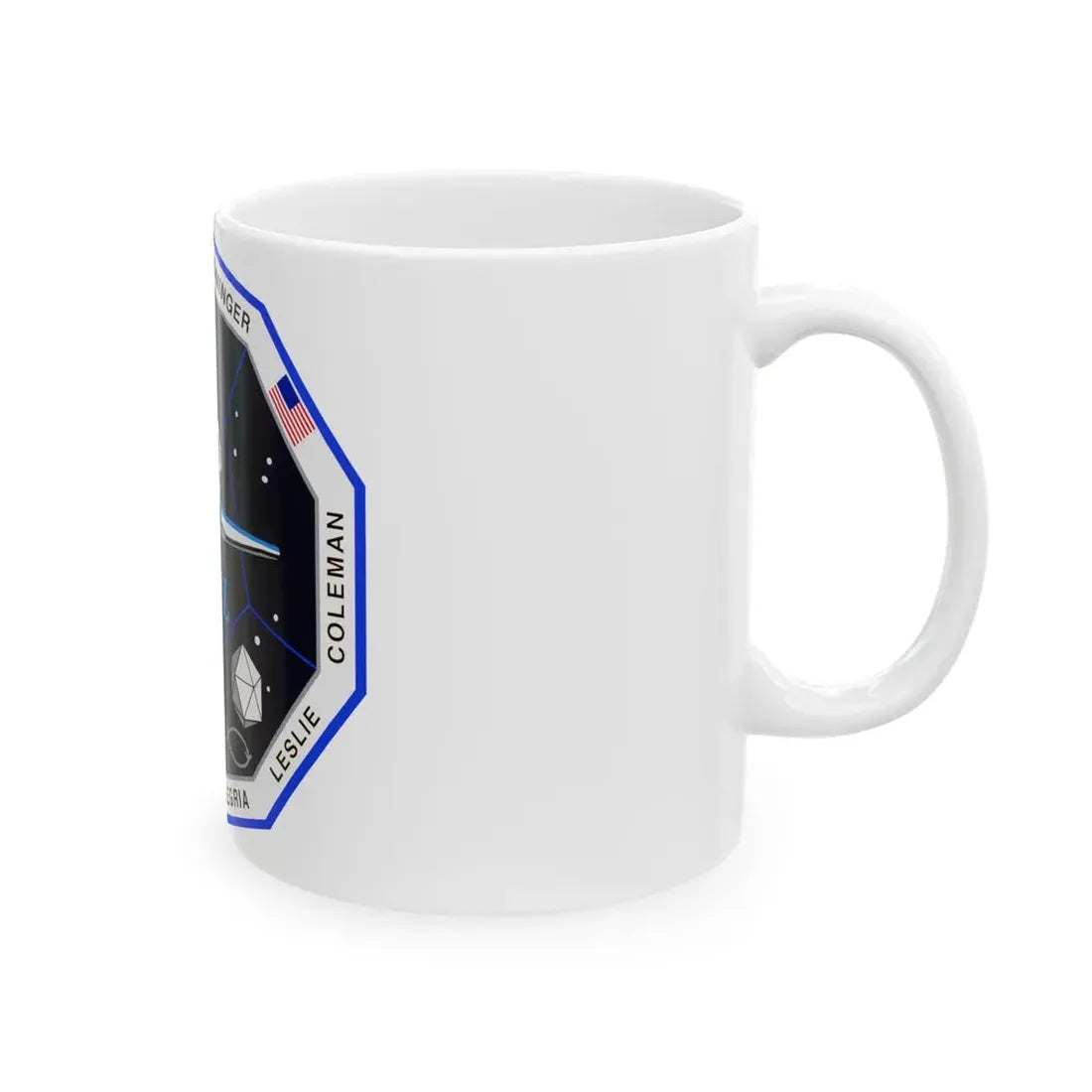STS 73 (NASA) White Coffee Mug - Go Mug Yourself