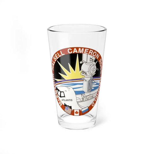 STS 74 (NASA) Pint Glass 16oz 16oz - Go Mug Yourself