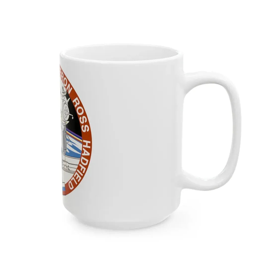 STS 74 (NASA) White Coffee Mug - Go Mug Yourself
