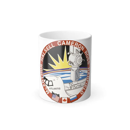 STS 74 Patch NASA - Color Changing Mug 11oz-11oz-Go Mug Yourself