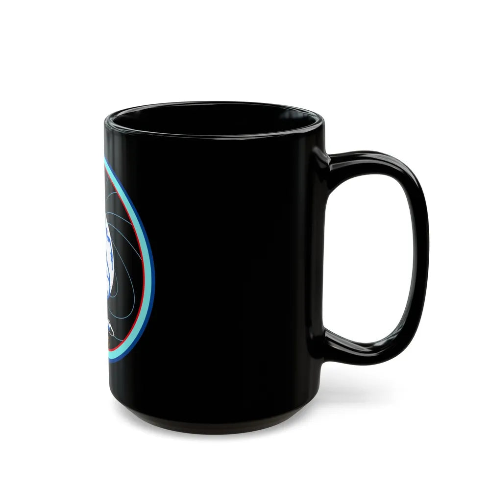 STS 75 (NASA) Black Coffee Mug-Go Mug Yourself