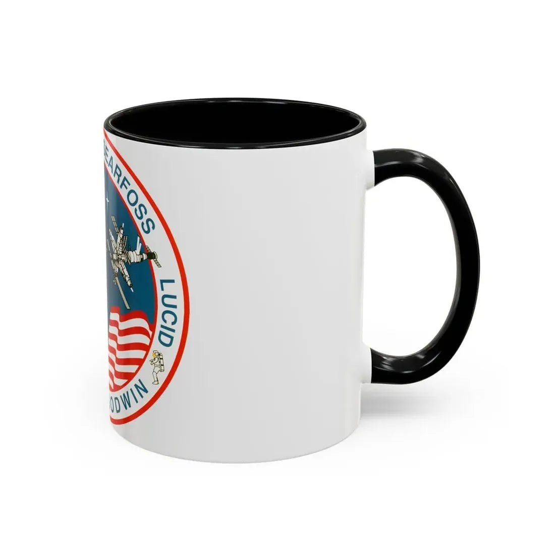 STS 76 (NASA) Accent Coffee Mug - Go Mug Yourself