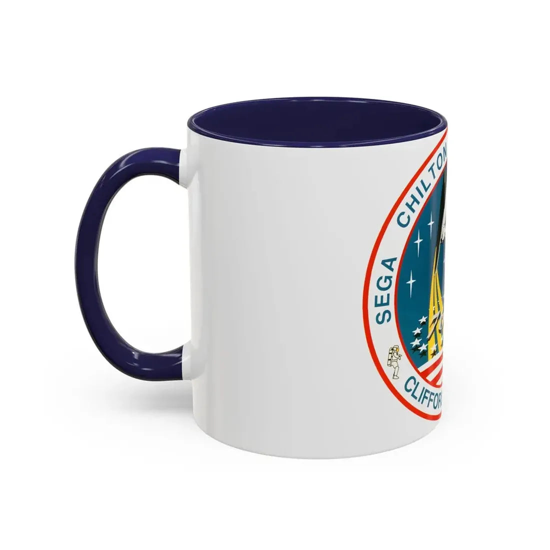 STS 76 (NASA) Accent Coffee Mug - Go Mug Yourself