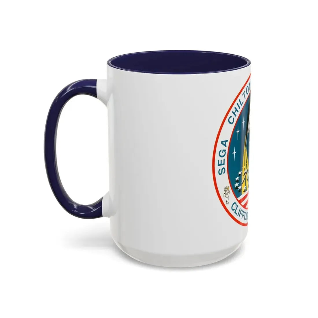 STS 76 (NASA) Accent Coffee Mug - Go Mug Yourself