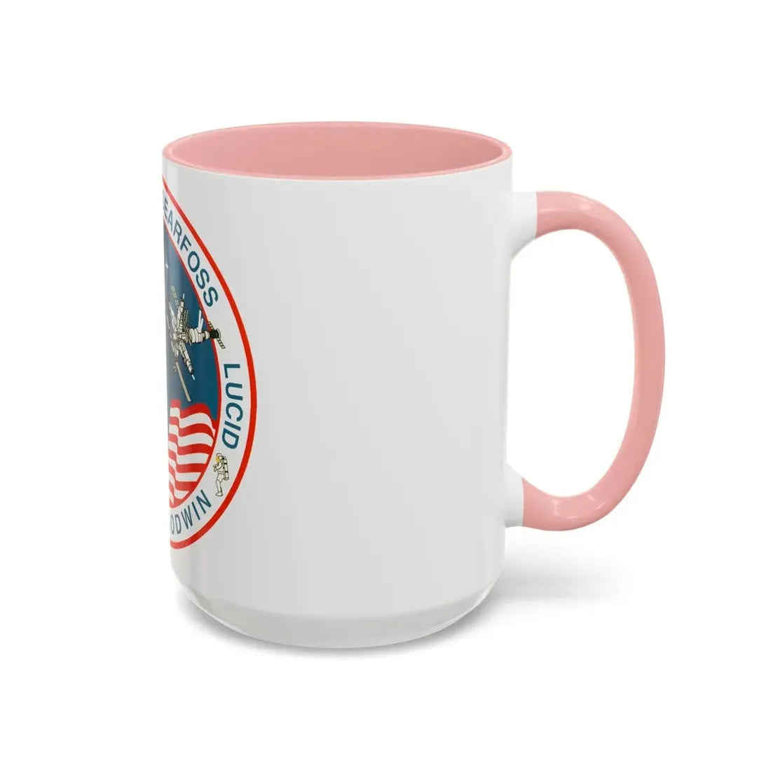 STS 76 (NASA) Accent Coffee Mug - Go Mug Yourself