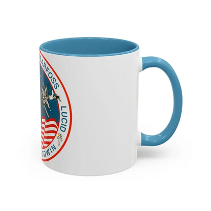 STS 76 (NASA) Accent Coffee Mug - Go Mug Yourself