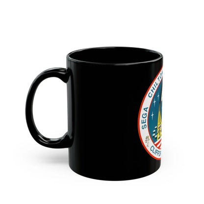 STS 76 (NASA) Black Coffee Mug-Go Mug Yourself