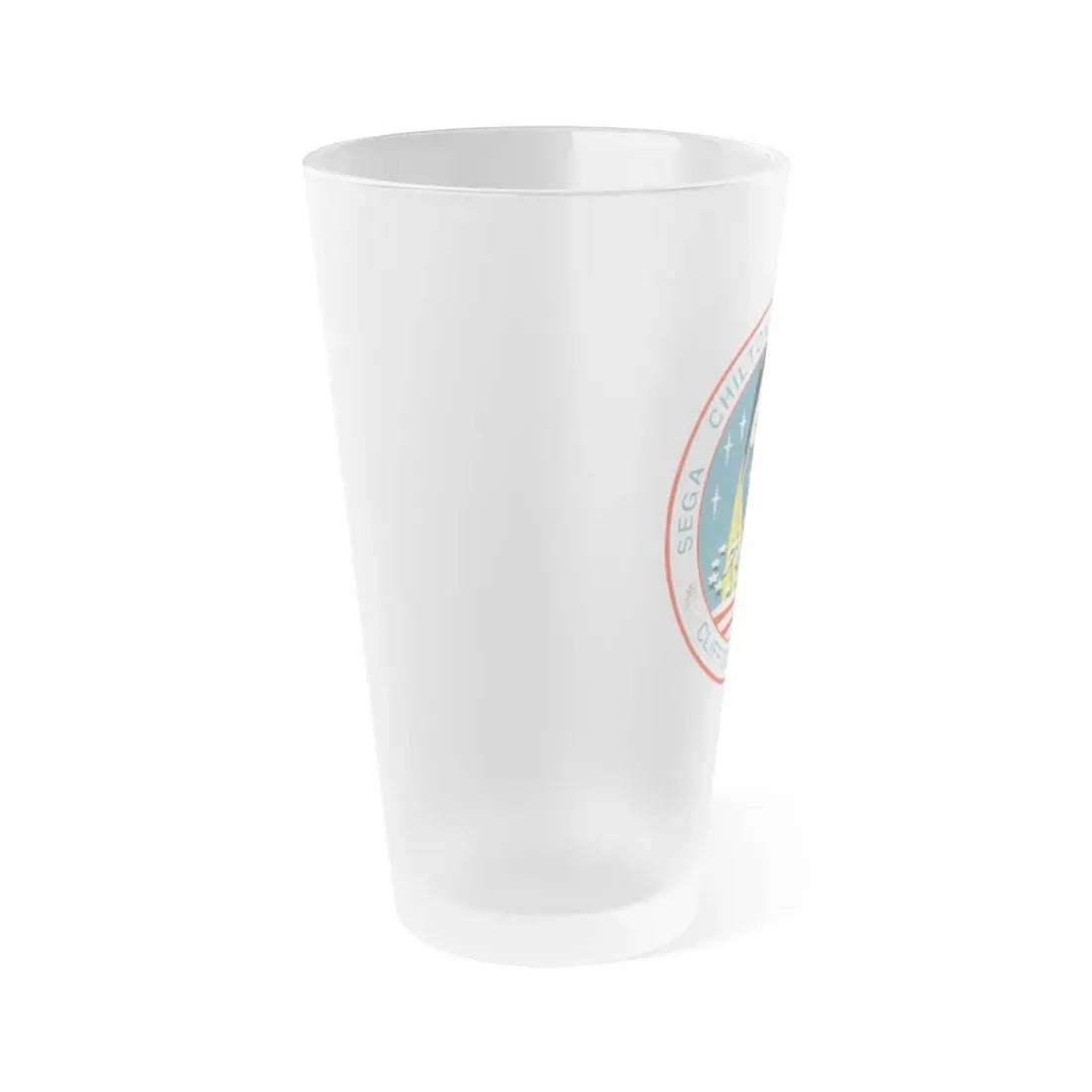 STS 76 (NASA) Frosted Pint Glass 16oz - Go Mug Yourself