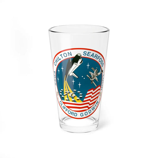 STS 76 (NASA) Pint Glass 16oz-16oz-Go Mug Yourself