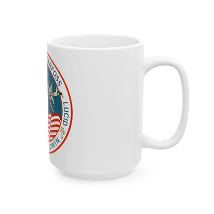 STS 76 (NASA) White Coffee Mug - Go Mug Yourself