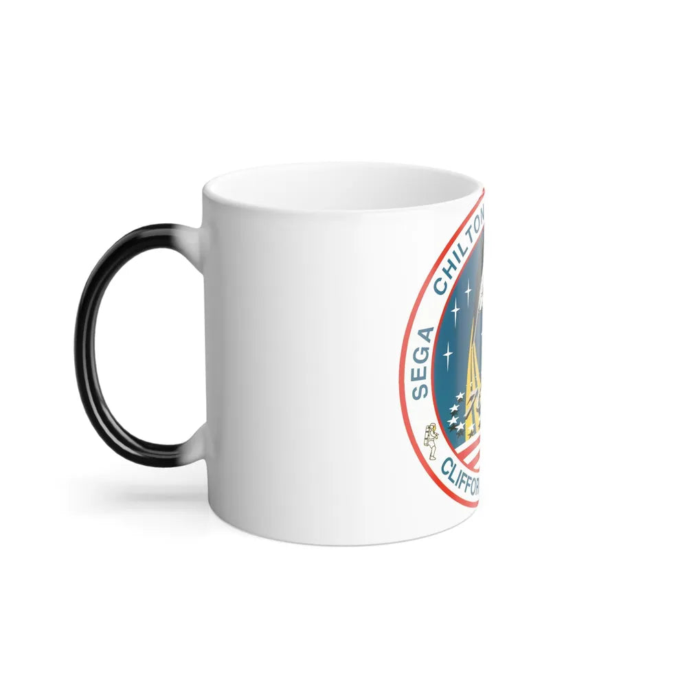 STS 76 Patch NASA - Color Changing Mug 11oz-Go Mug Yourself