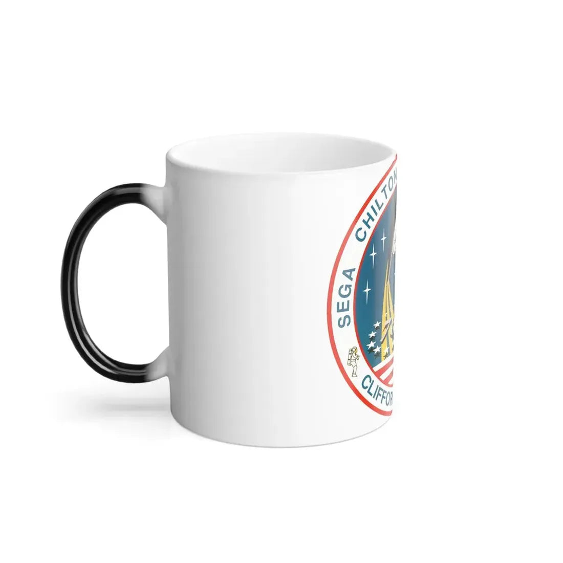 STS 76 Patch NASA - Color Changing Mug 11oz - Go Mug Yourself