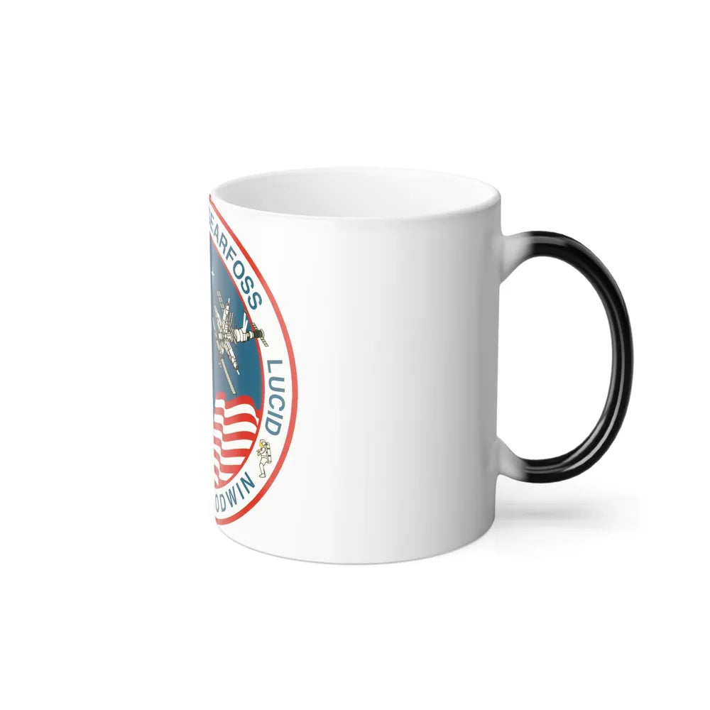 STS 76 Patch NASA - Color Changing Mug 11oz-Go Mug Yourself