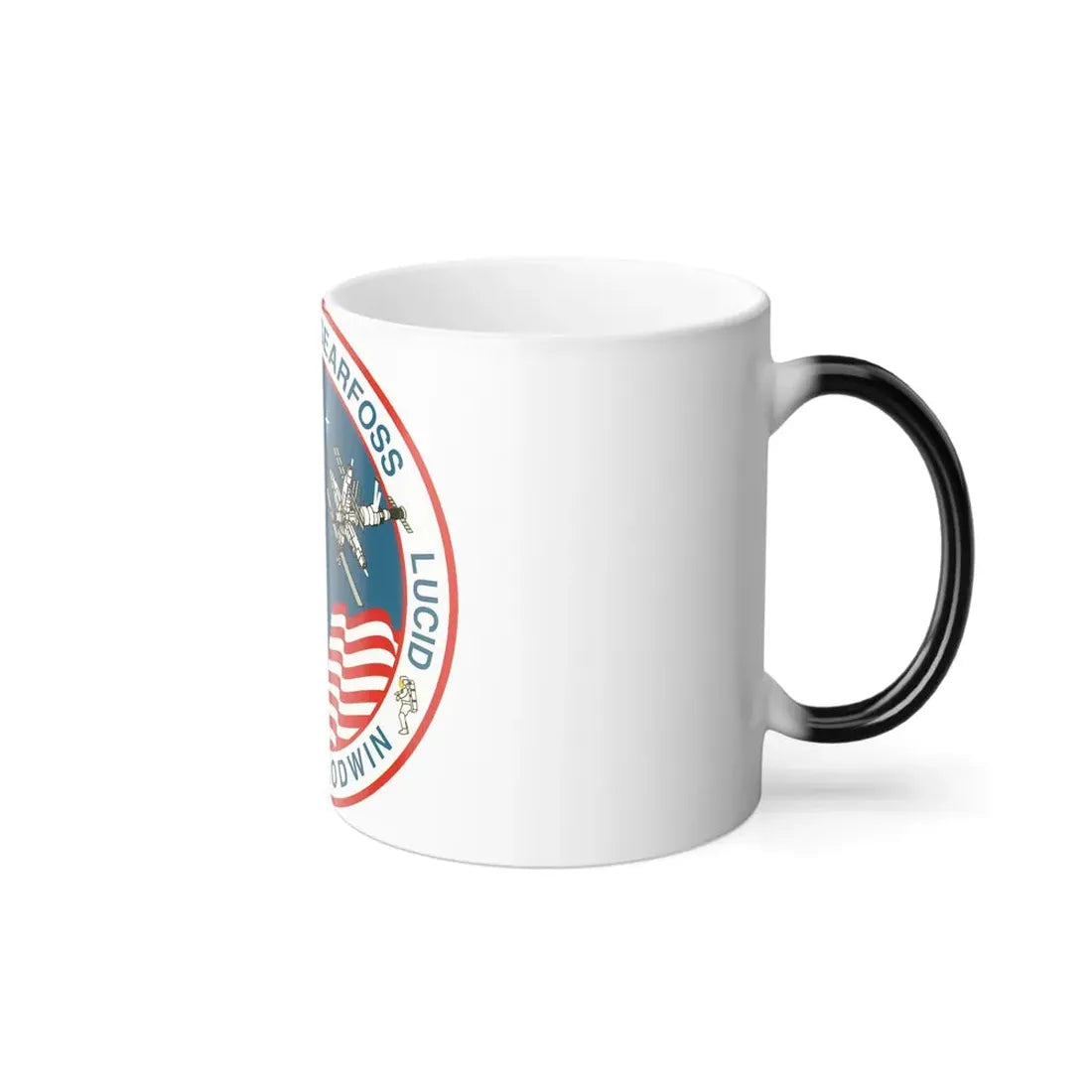 STS 76 Patch NASA - Color Changing Mug 11oz - Go Mug Yourself