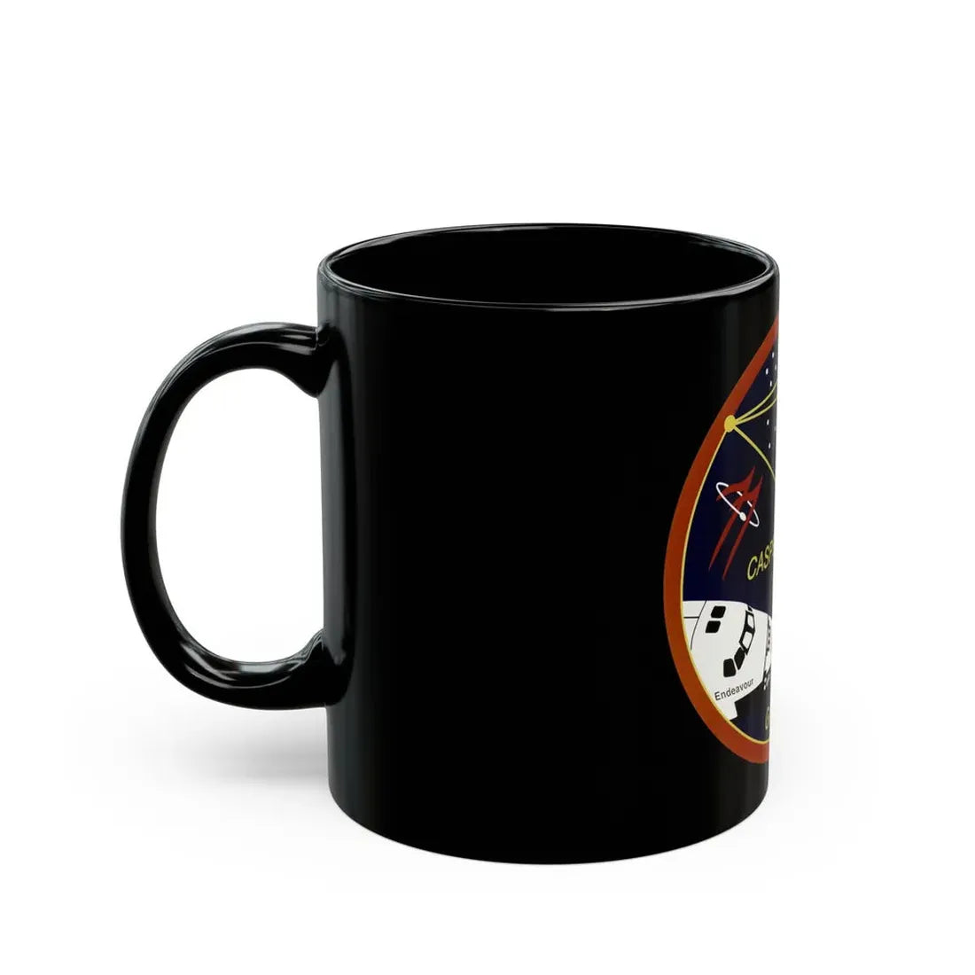 STS 77 (NASA) Black Coffee Mug - Go Mug Yourself