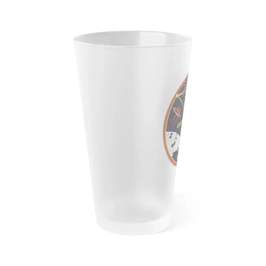 STS 77 (NASA) Frosted Pint Glass 16oz - Go Mug Yourself