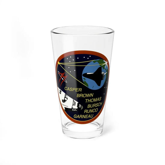 STS 77 (NASA) Pint Glass 16oz 16oz - Go Mug Yourself