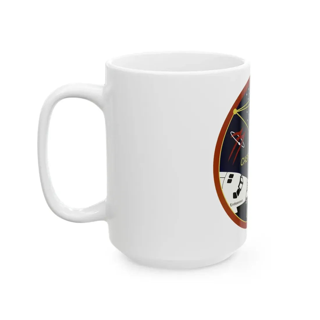 STS 77 (NASA) White Coffee Mug - Go Mug Yourself
