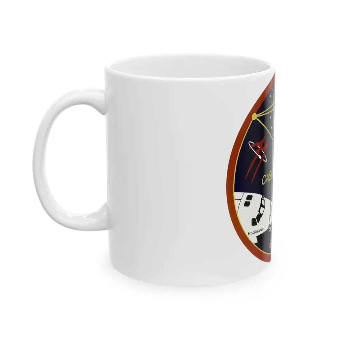 STS 77 (NASA) White Coffee Mug - Go Mug Yourself