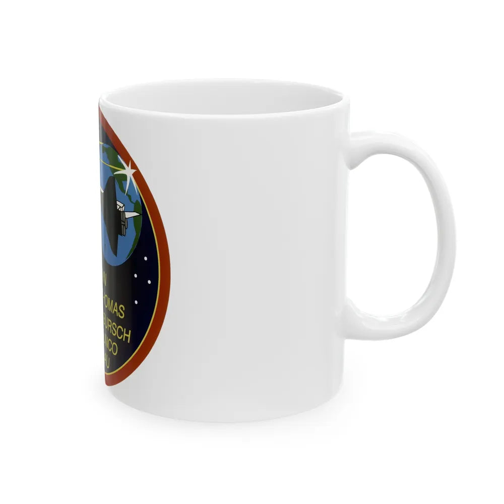 STS 77 (NASA) White Coffee Mug-Go Mug Yourself