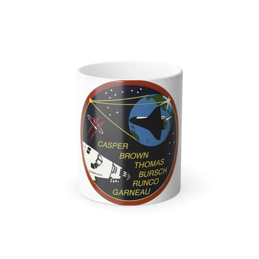 STS 77 Patch NASA - Color Changing Mug 11oz-11oz-Go Mug Yourself