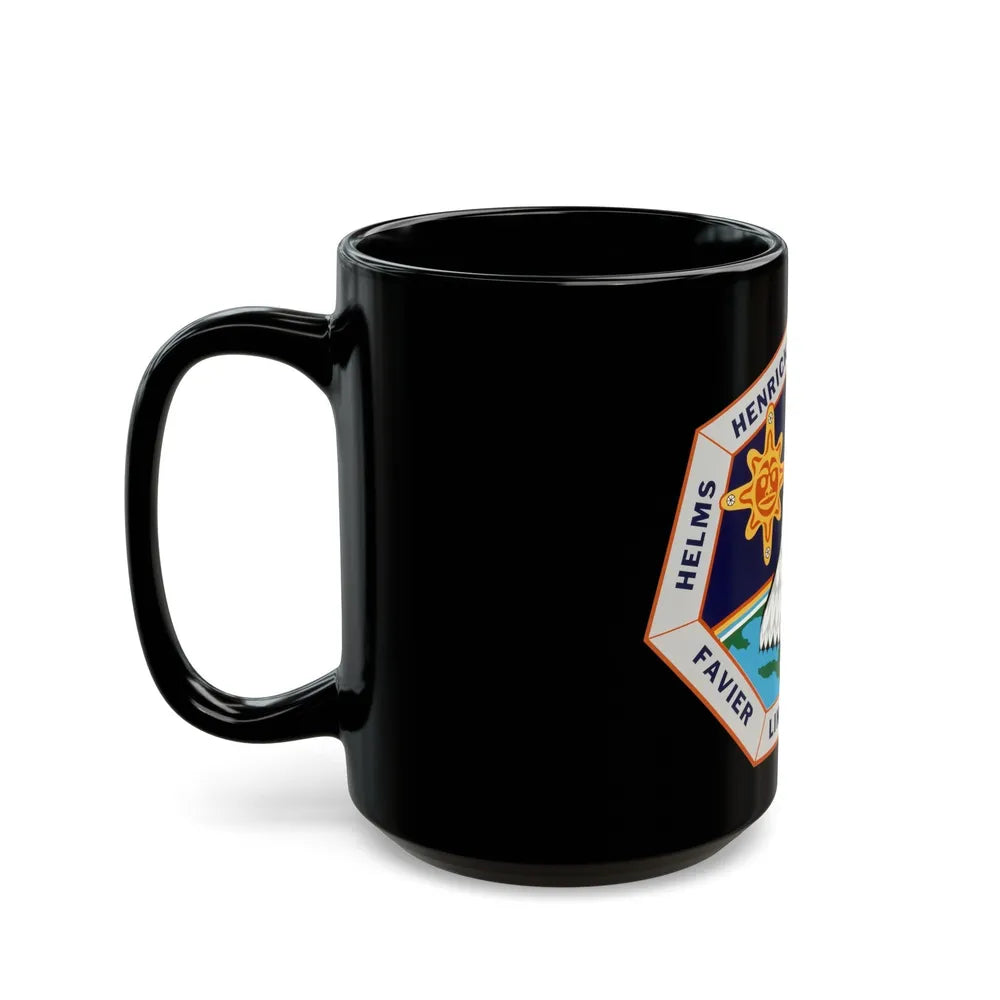 STS 78 (NASA) Black Coffee Mug-Go Mug Yourself