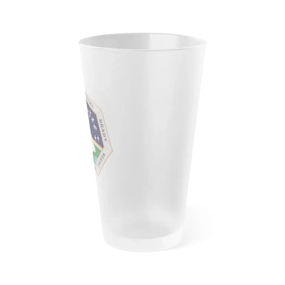 STS 78 (NASA) Frosted Pint Glass 16oz - Go Mug Yourself