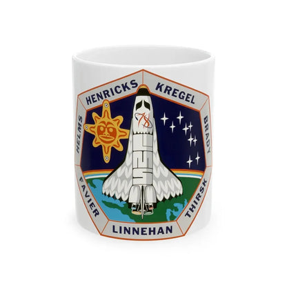 STS 78 (NASA) White Coffee Mug 11oz - Go Mug Yourself