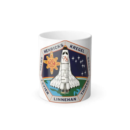 STS 78 Patch NASA - Color Changing Mug 11oz-11oz-Go Mug Yourself