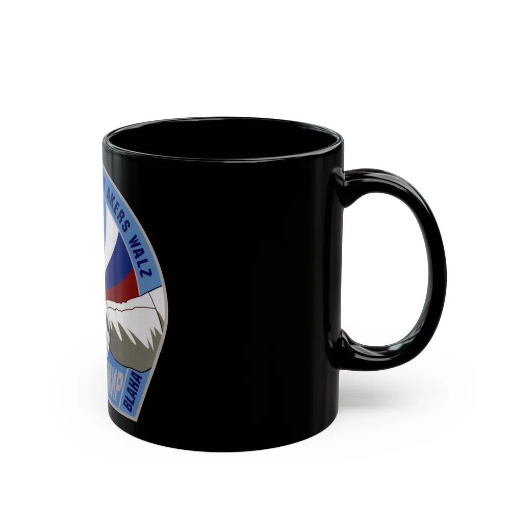 STS 79 (NASA) Black Coffee Mug-Go Mug Yourself