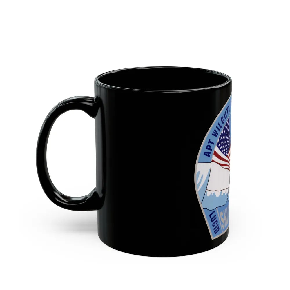 STS 79 (NASA) Black Coffee Mug-Go Mug Yourself