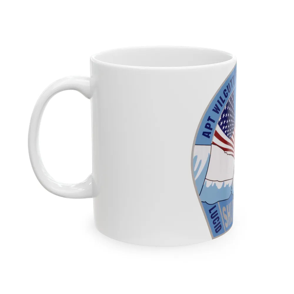 STS 79 (NASA) White Coffee Mug-Go Mug Yourself