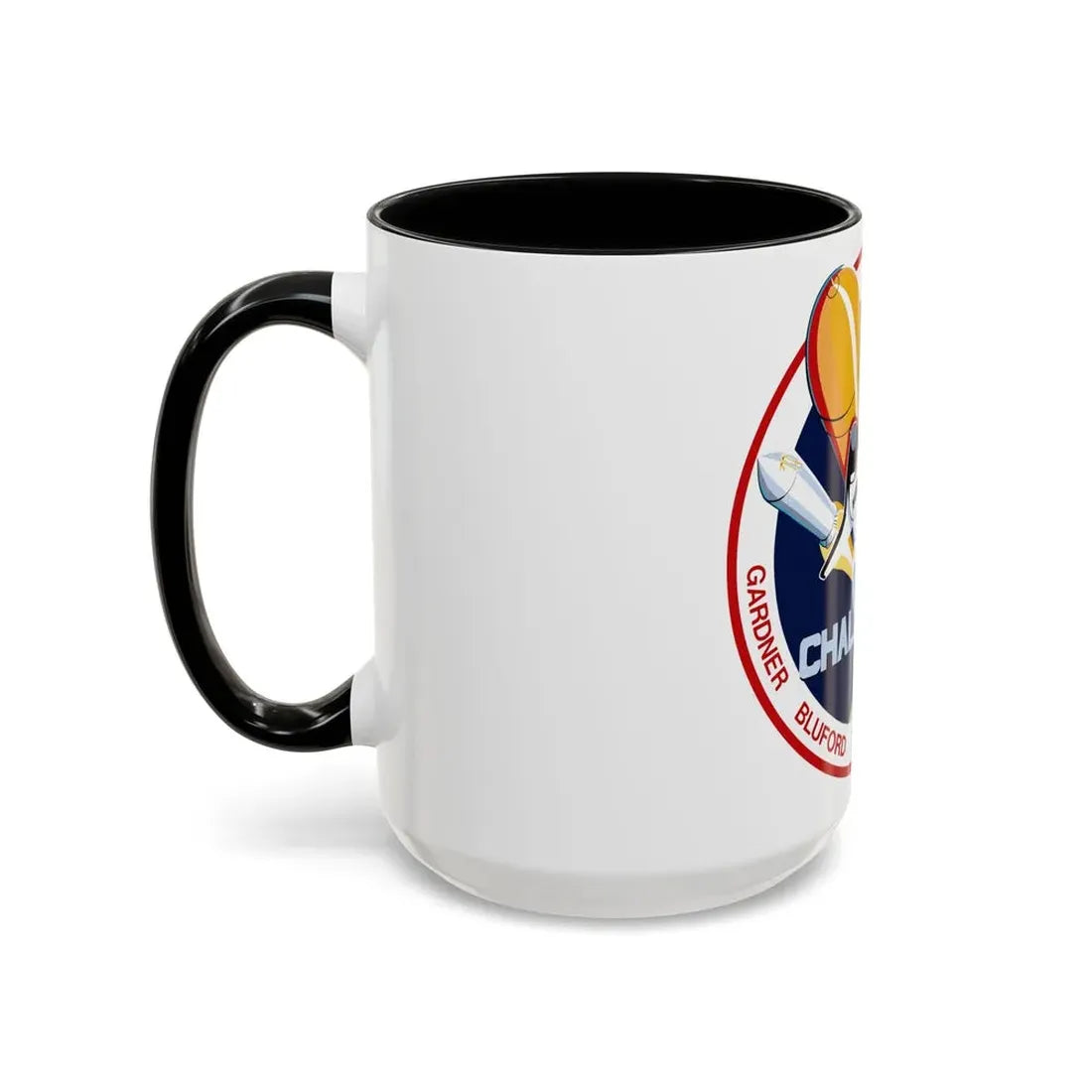 STS 8 (NASA) Accent Coffee Mug - Go Mug Yourself