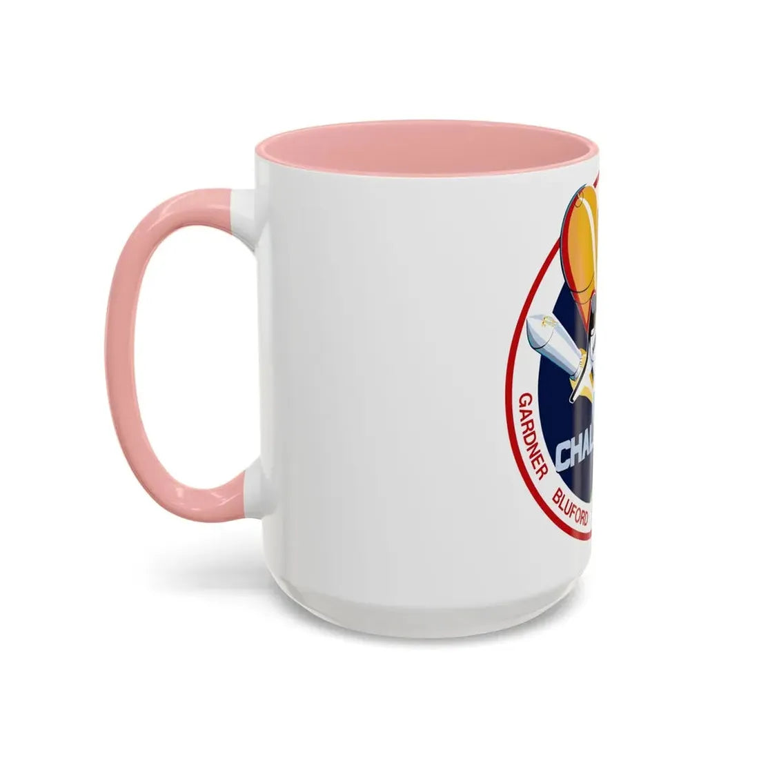 STS 8 (NASA) Accent Coffee Mug - Go Mug Yourself