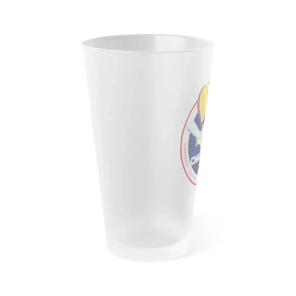 STS 8 (NASA) Frosted Pint Glass 16oz - Go Mug Yourself
