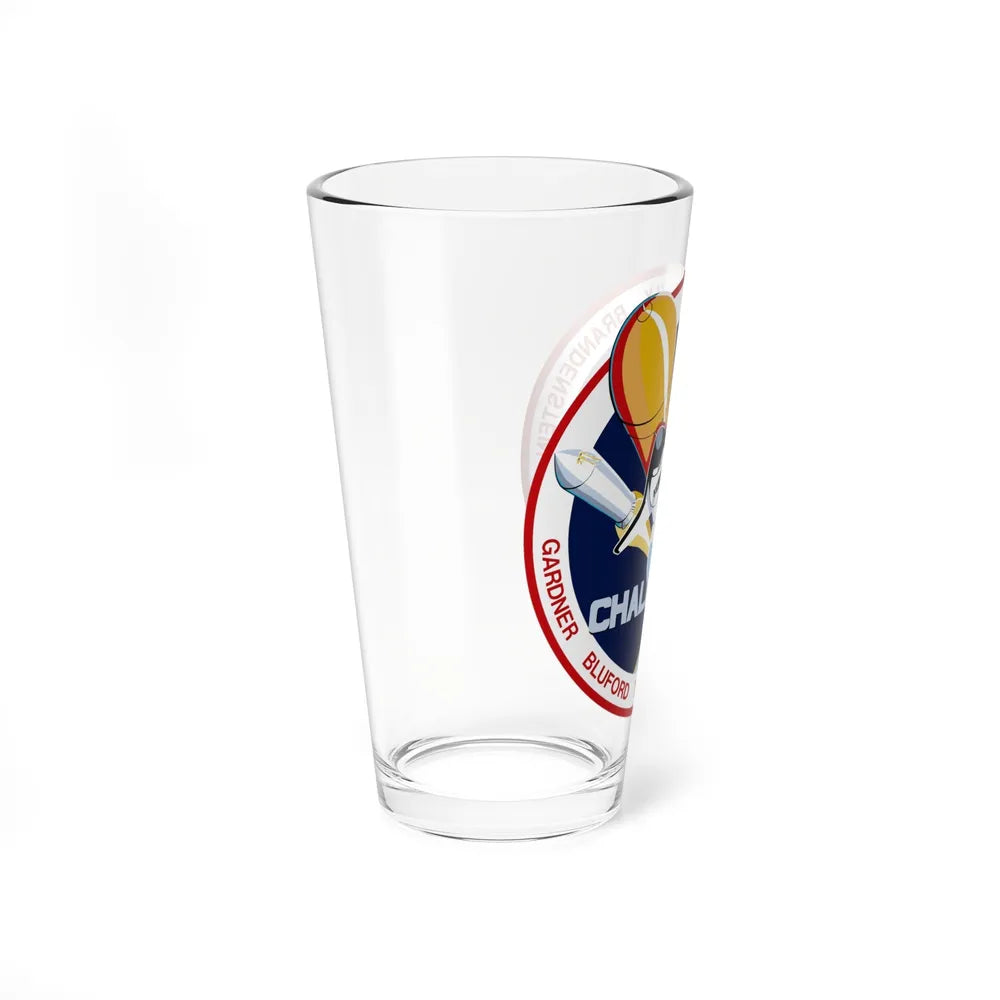 STS 8 (NASA) Pint Glass 16oz-Go Mug Yourself