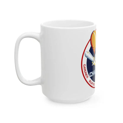 STS 8 (NASA) White Coffee Mug - Go Mug Yourself