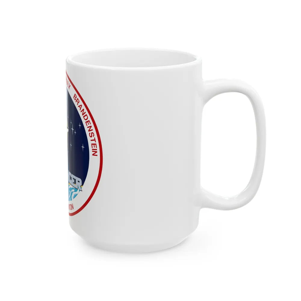 STS 8 (NASA) White Coffee Mug-Go Mug Yourself