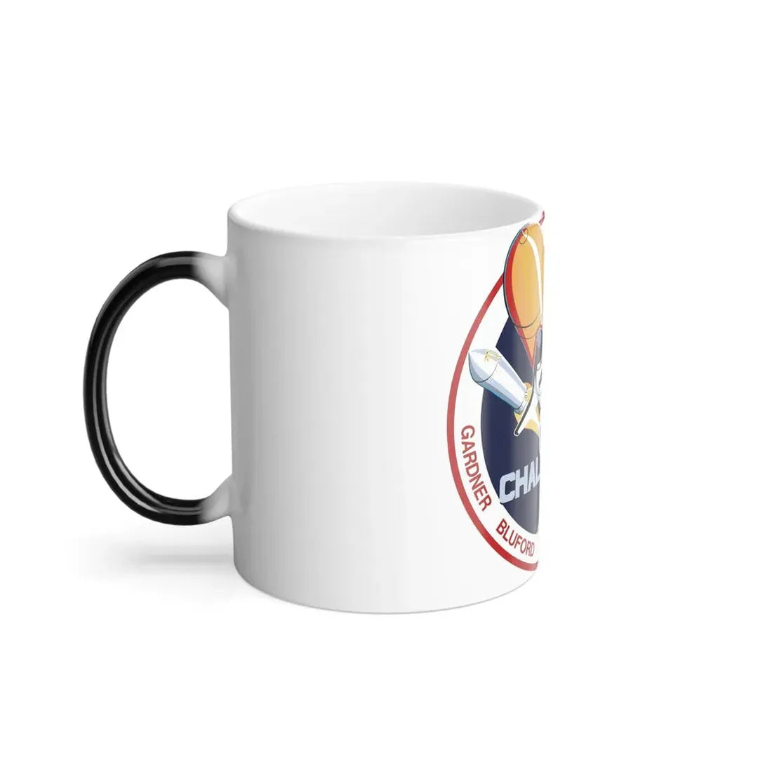 STS 8 Patch NASA - Color Changing Mug 11oz - Go Mug Yourself