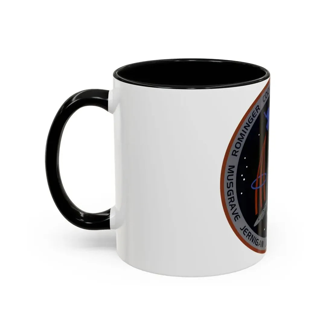 STS 80 (NASA) Accent Coffee Mug - Go Mug Yourself