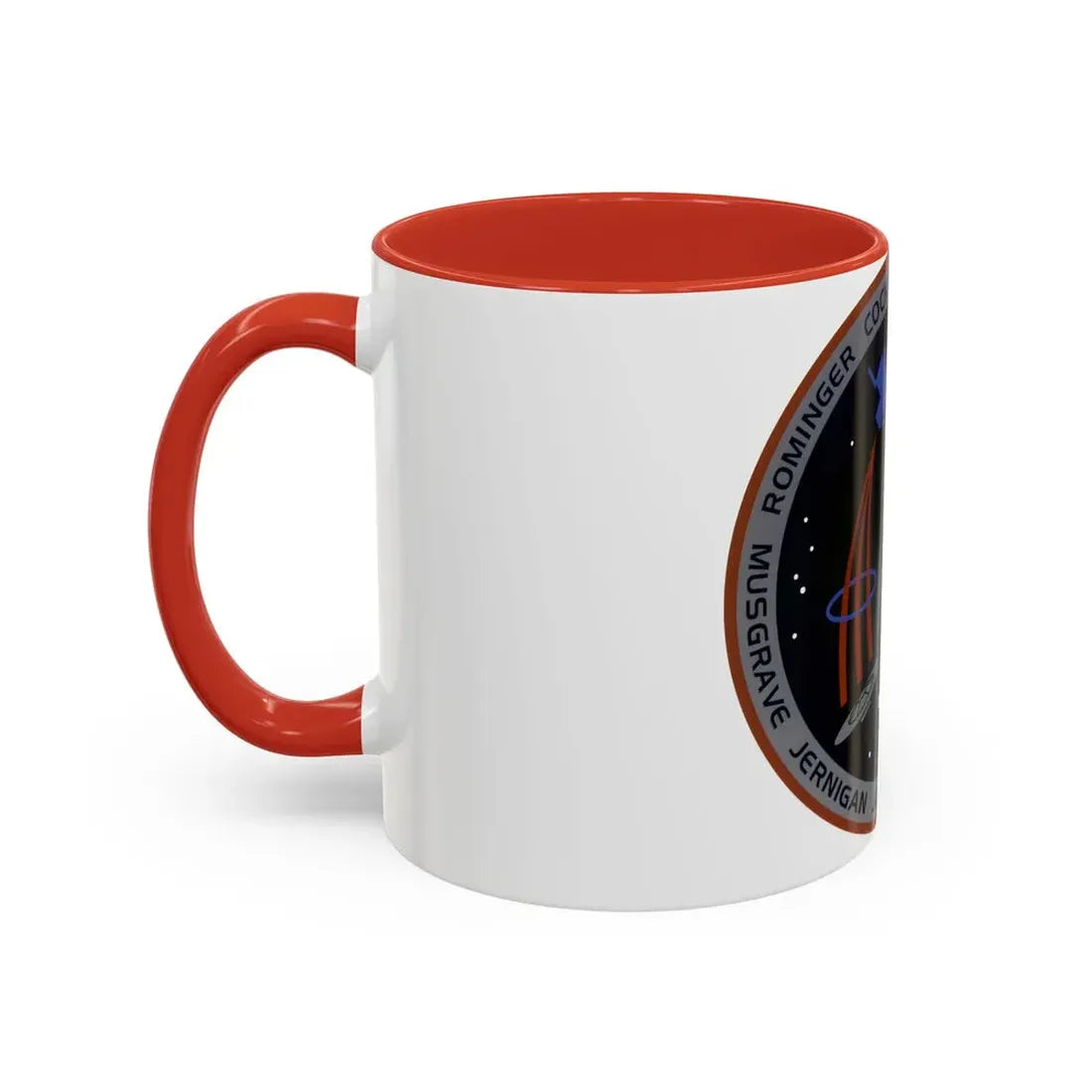 STS 80 (NASA) Accent Coffee Mug - Go Mug Yourself