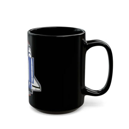 STS 80 (NASA) Black Coffee Mug-Go Mug Yourself