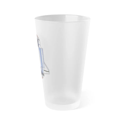 STS 80 (NASA) Frosted Pint Glass 16oz-Go Mug Yourself