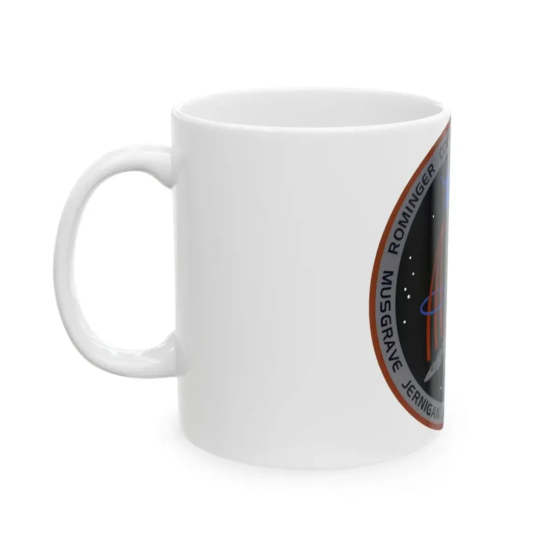 STS 80 (NASA) White Coffee Mug - Go Mug Yourself
