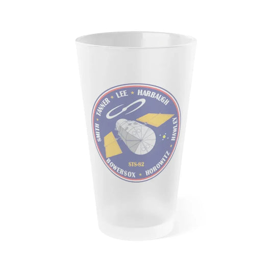 STS 82 (NASA) Frosted Pint Glass 16oz Default Title - Go Mug Yourself