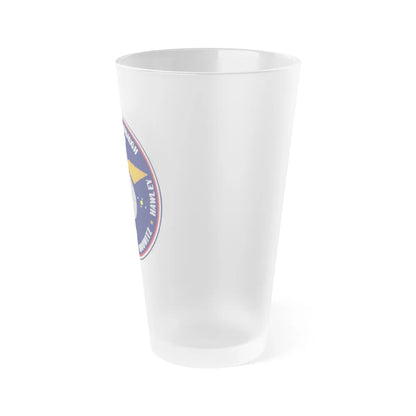 STS 82 (NASA) Frosted Pint Glass 16oz-Go Mug Yourself