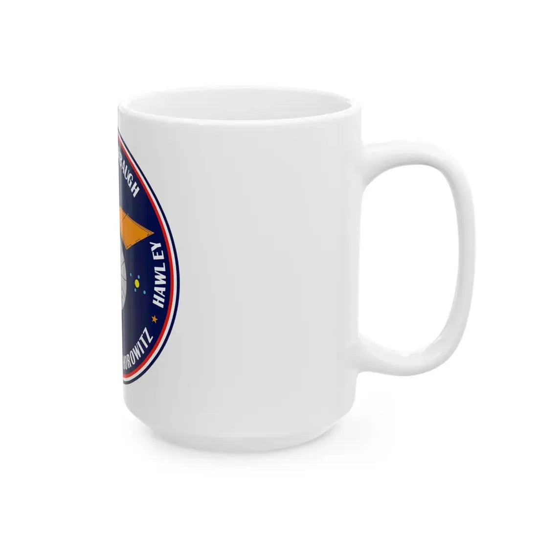 STS 82 (NASA) White Coffee Mug - Go Mug Yourself