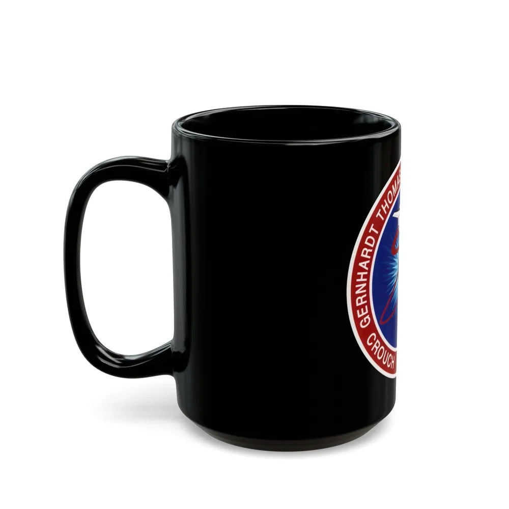 STS 83 (NASA) Black Coffee Mug-Go Mug Yourself